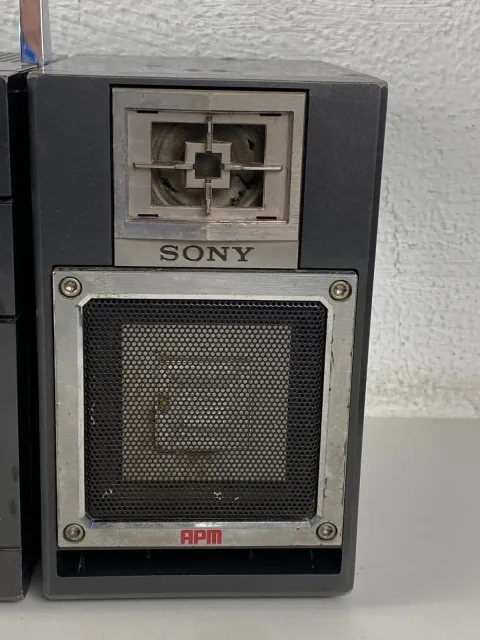 Sony CFS-9000 Stereo Boombox Ghettoblaster Stereo Cassette Recorder