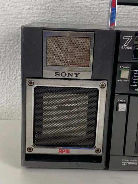 Sony CFS-9000 Stereo Boombox Ghettoblaster Stereo Cassette Recorder