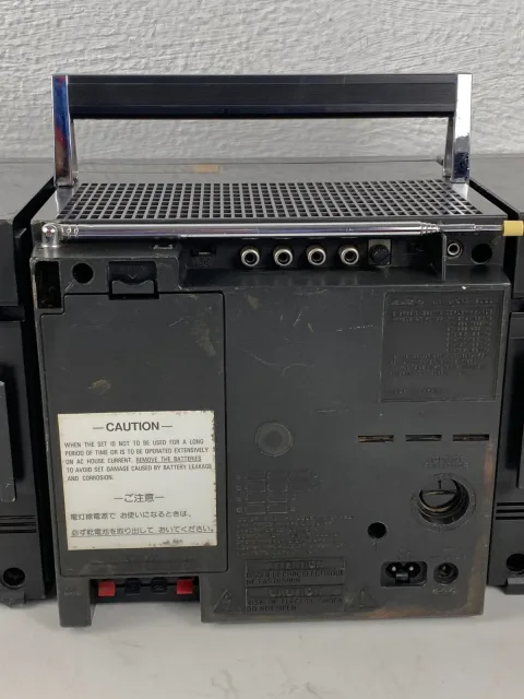 Sony CFS-9000 Stereo Boombox Ghettoblaster Stereo Cassette Recorder