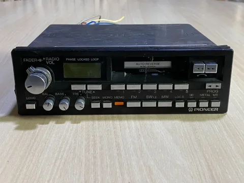1980s Pioneer KE-8700H Stereo Car Radio Cassette
