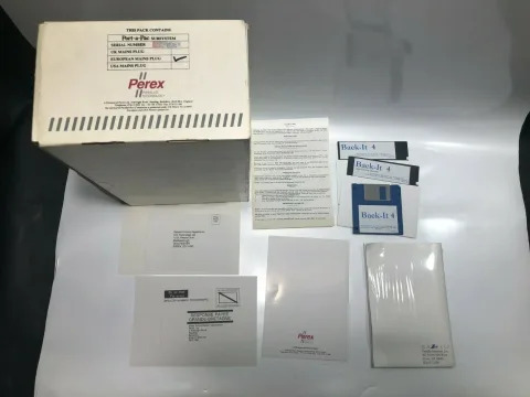 محرك شريط احتياطي بمنفذ متوازي من Perex Parallel موديل U-7005 المملكة المتحدة
