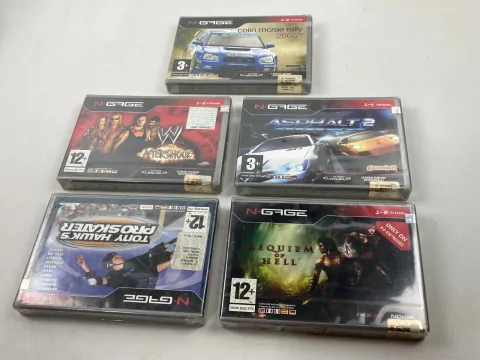 Asphalt 2 Urban GT Requiem of Hell WWE Colin McRae Nokia N-gage Game