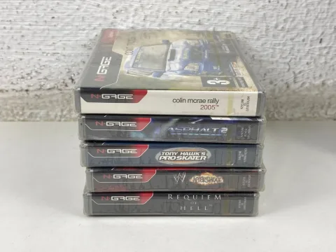 Asphalt 2 Urban GT Requiem of Hell WWE Colin McRae Nokia N-gage Game