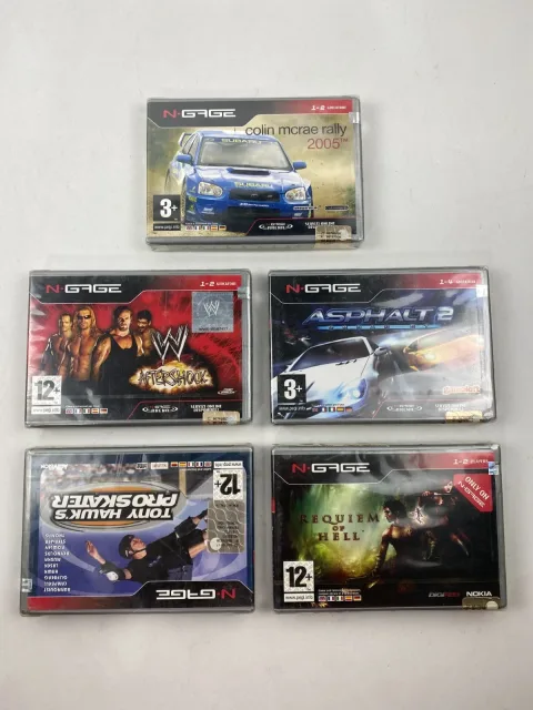 Asphalt 2 Urban GT Requiem of Hell WWE Colin McRae Nokia N-gage Game