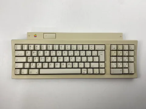 Apple Keyboard II M0487 Macintosh Desktop Arabic and English