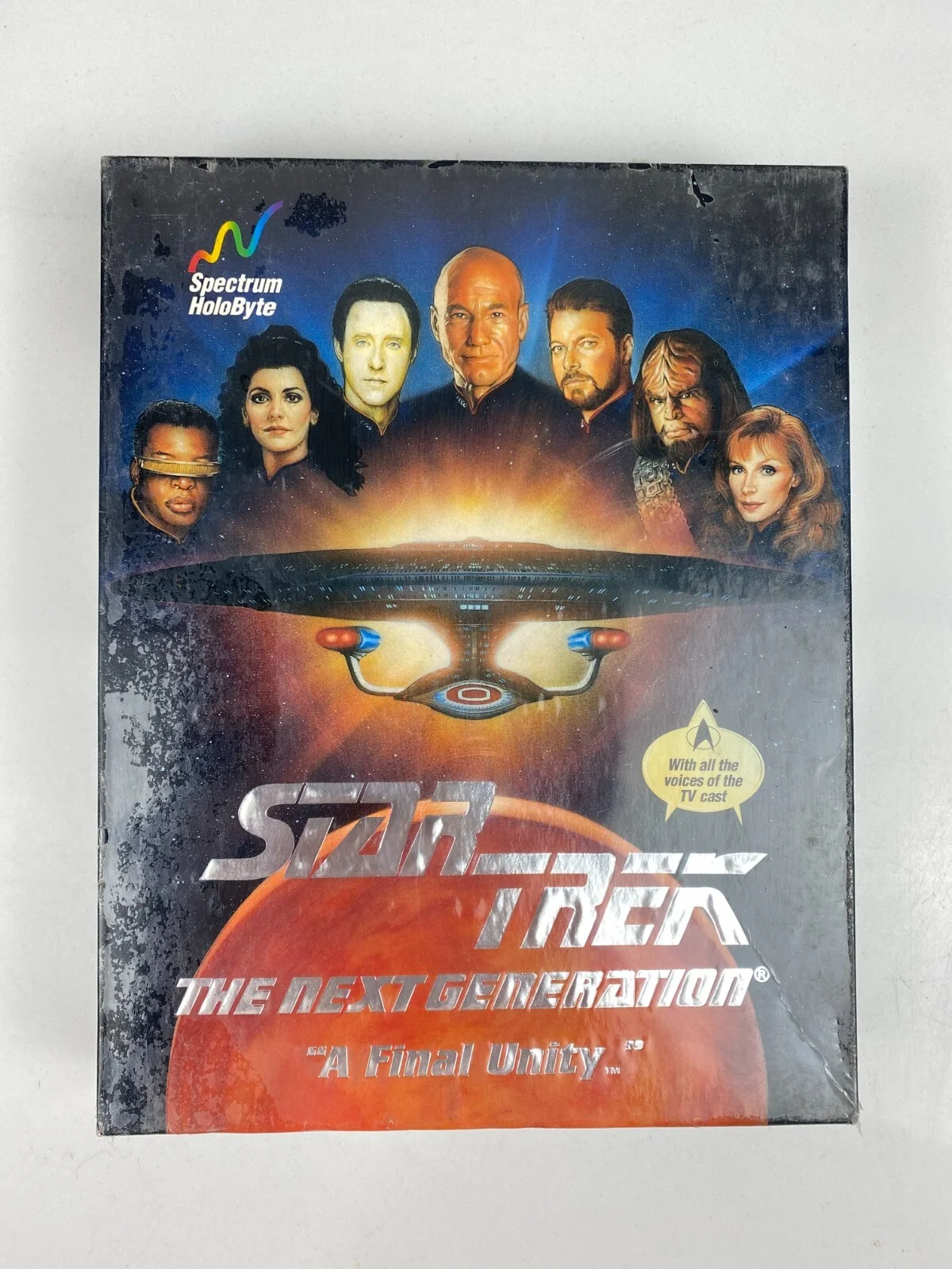 Star Trek the Next Generation PC CD Game 1995 Brand and BIG BOX