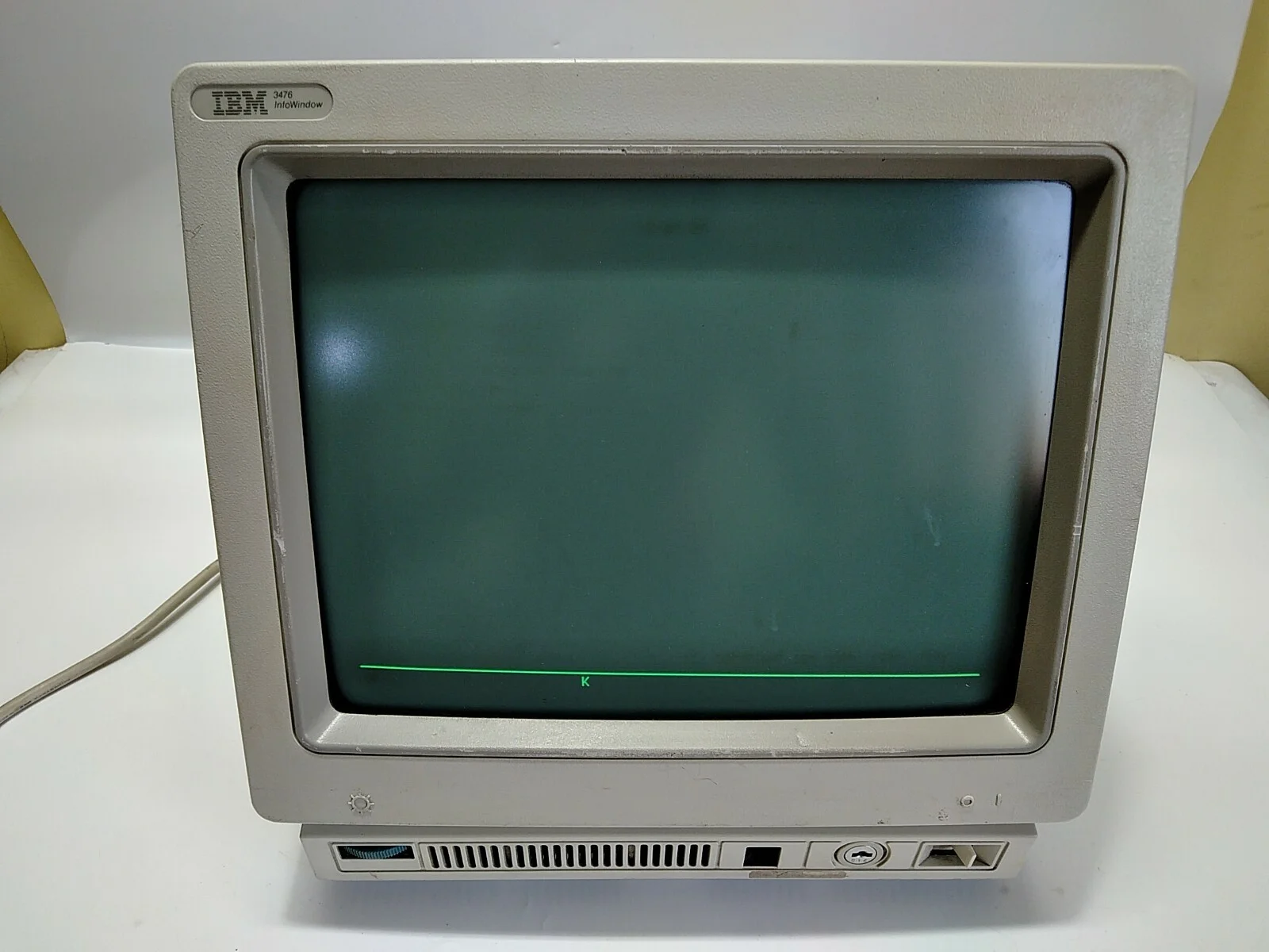 IBM Monitor 3476 Info Windo