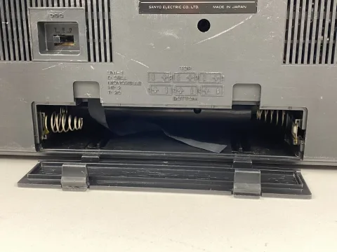 Sanyo M-4500 Boombox Stereo Cassette Recorder Ghetto Blaster