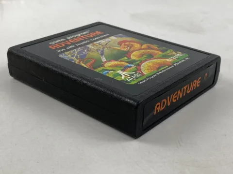 Atari 2600 مغامرة ملصق صورة خرطوشة لعبة