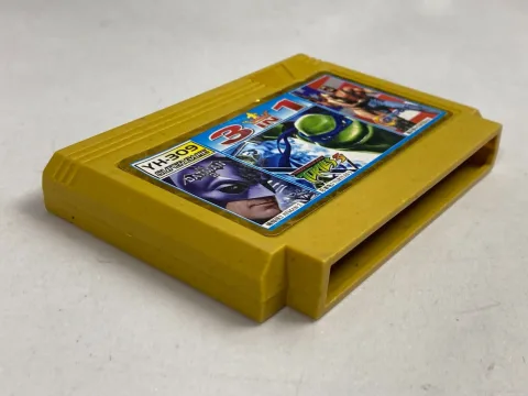 3 IN ONE Teenage Mutant Ninja Turtles Famicom Famiclone Nes Game Cartridge