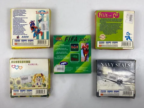 Nintendo Super Game Boy Color Felix the CAT Superman Cartridge China