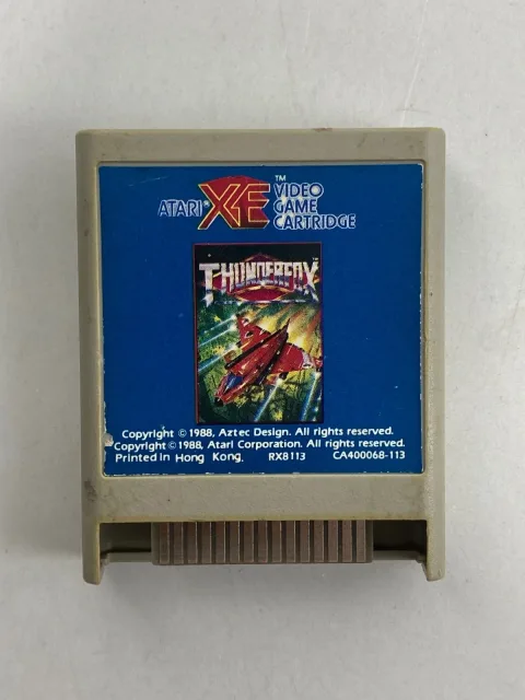 Thunderfox Atari XE 400/800/XL Game Cartridge