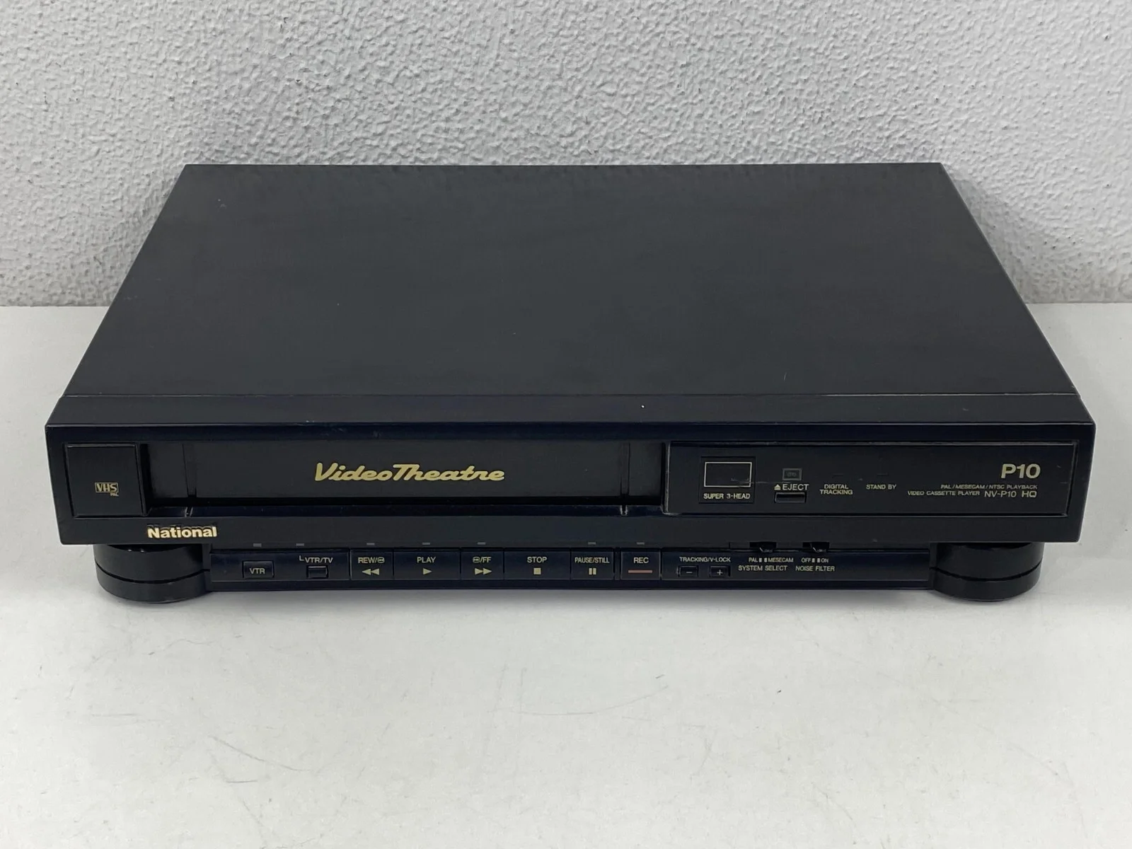 National NV-P10 Video Theatre VHS Video Cassette Recorder