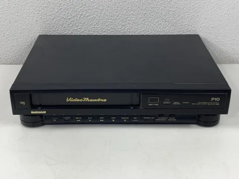 National NV-P10 Video Theatre VHS Video Cassette Recorder