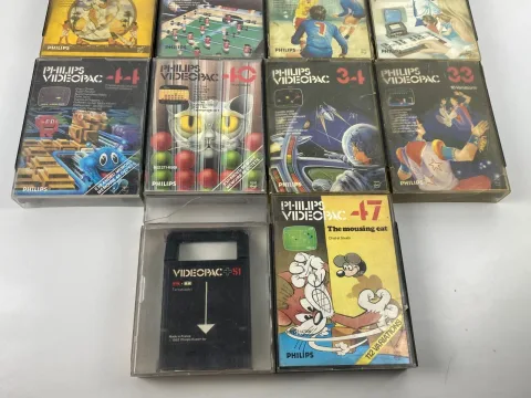 Philips Videopac G7400 VideoPac+ Odyssey 1 4 6 40 44 47 Cartridges Games
