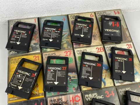Philips Videopac G7400 VideoPac+ Odyssey 1 4 6 40 44 47 Cartridges Games