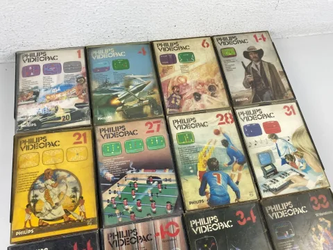 Philips Videopac G7400 VideoPac+ Odyssey 1 4 6 40 44 47 Cartridges Games