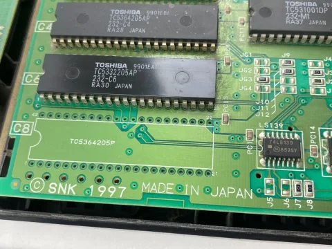 SNK Neo Geo لعبة كينغ أوف فايترز 97 MVS الأصلية 100%