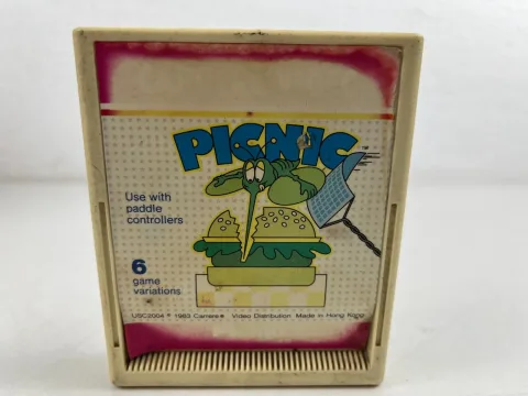 Tigervision Picnic Atari 2600 Game Cartridge