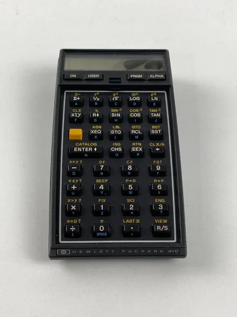 HP Hewlett Packard 41C Calculator