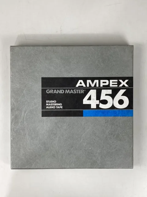 Ampex Grand Master 456 10.5" Metal Reel to Reel Recording Tape