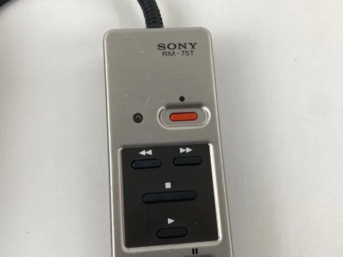 Sony RM-75T Remote Commander For Betamax VCR Video Cassette SL-C5