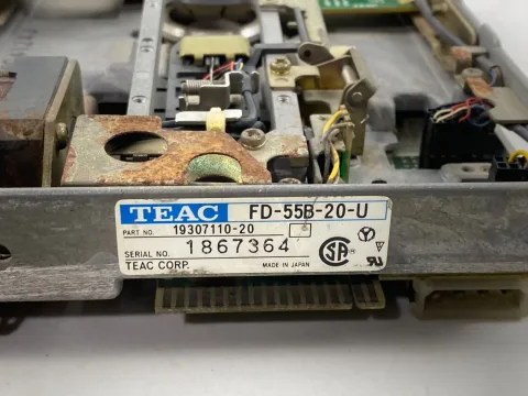 Teac FD-55B-20-U 5.25” Floppy Disk Drive Black