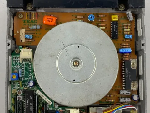 Teac FD-55B-20-U 5.25” Floppy Disk Drive Black