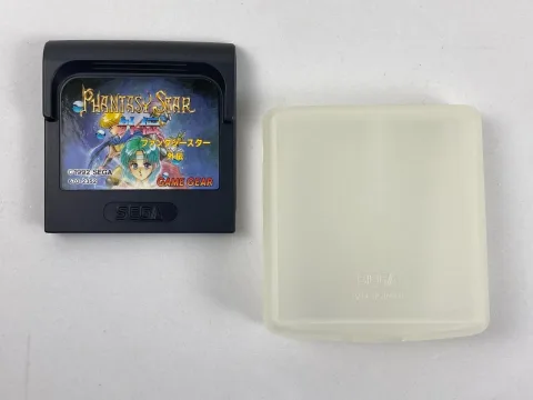 Sega Game Gear Phantasy Star Gaiden Game Cartridge Box Lot 4