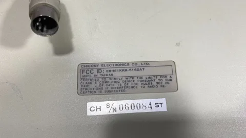 Chicony KB-5160AT Keyboard Arabic Key بلسم