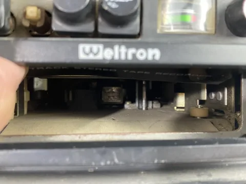 Weltron Model 2010 Space Age AM/FM 8 Track Player Recorder 1970s