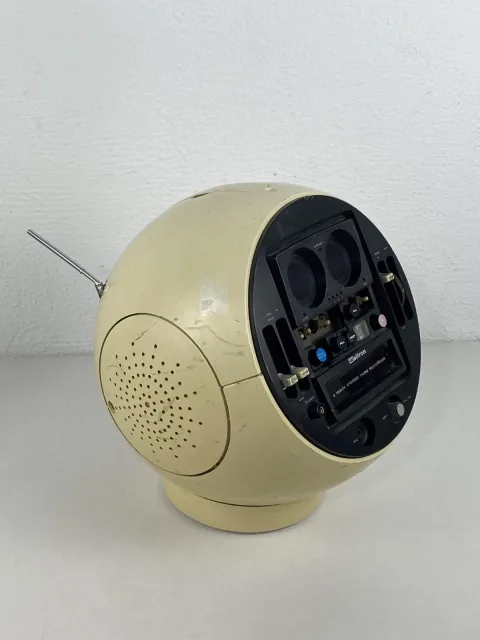 Weltron Model 2010 Space Age AM/FM 8 Track Player Recorder 1970s