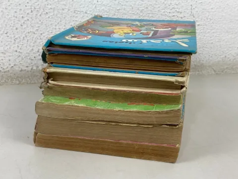 80s Lot 7 Original Mickey Mouse Arabic Comics Egyptian Magazine