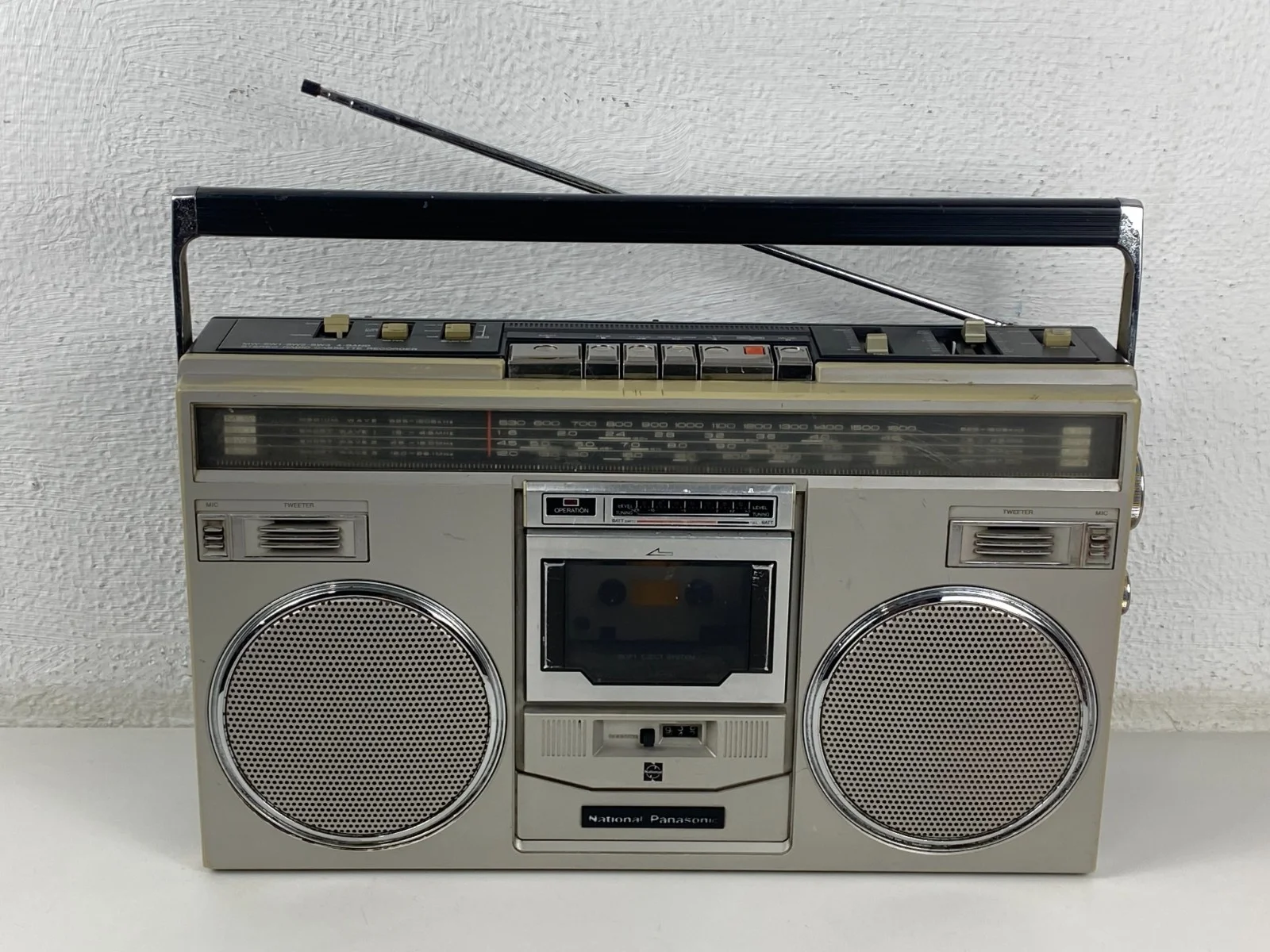 National Panasonic RX-5100 Boombox Stereo Radio Cassette