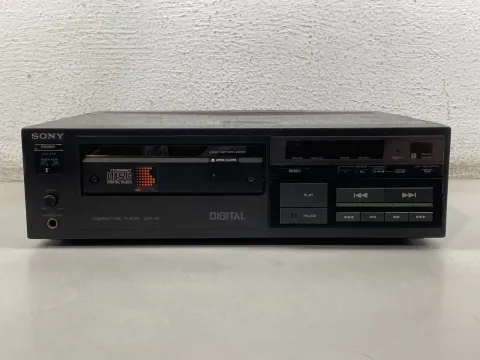 Sony CDP-101 Compact Disc CD Player Digital Audio System First CD Player