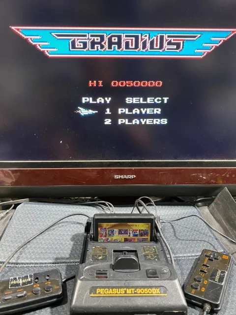Pegasus MT-9050DX Family Video Game Console Famiclone Super