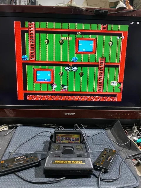 Pegasus MT-9050DX Family Video Game Console Famiclone Super