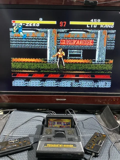 Pegasus MT-9050DX Family Video Game Console Famiclone Super