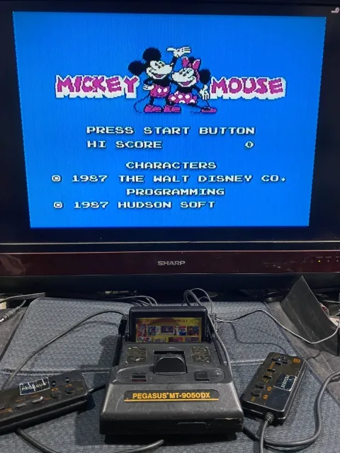 Pegasus MT-9050DX Family Video Game Console Famiclone Super