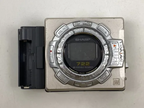 Sharp MD-MS702-S Portable Mini Disc Recorder Playe