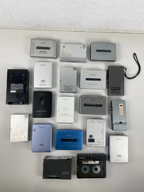 Sony Walkman WM-F20 / WM-F100II / WM-F109 / WM-W800 / WM-EX606 / WM-EX631 LOT 19