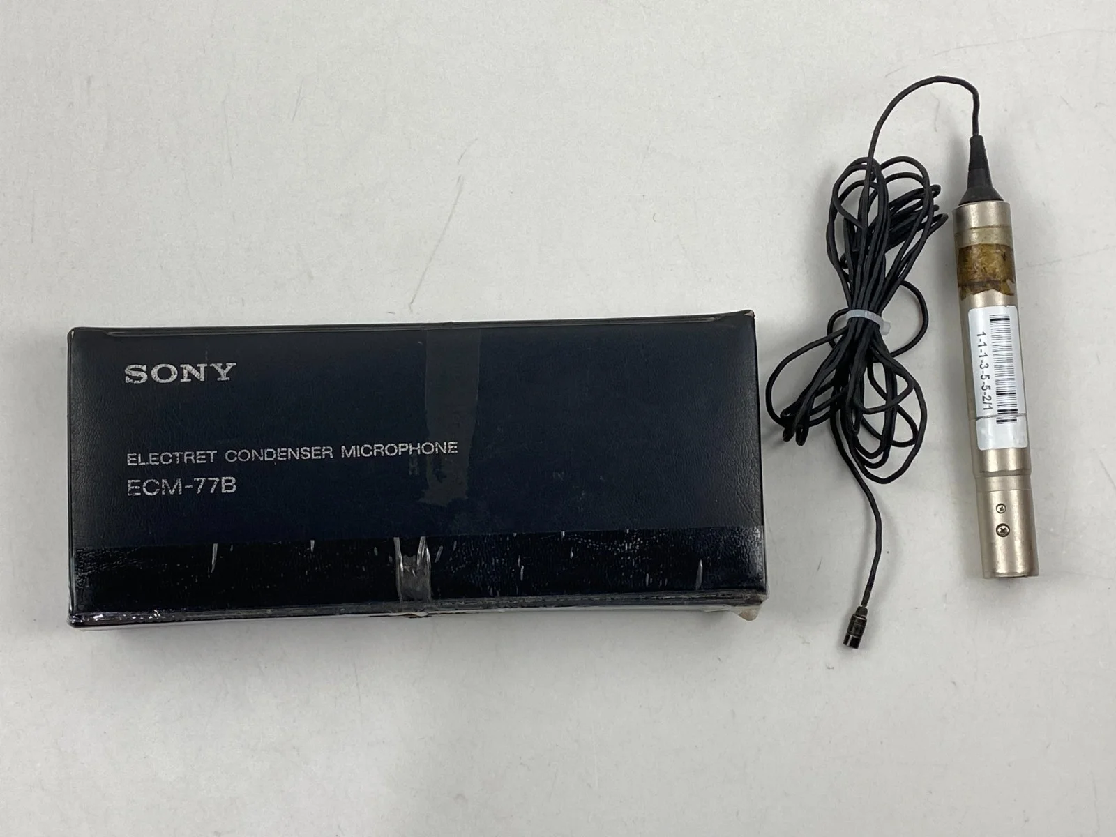 Sony ECM-77B Electret Condenser Lavalier Microphone