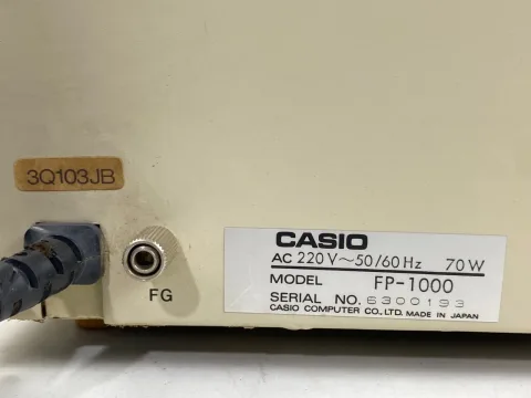 Casio FP-1000 Personal Computer with Casio FP-1001 Monitor CRT