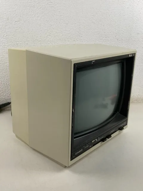 Casio FP-1000 Personal Computer with Casio FP-1001 Monitor CRT