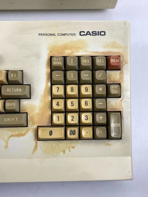 Casio FP-1000 Personal Computer with Casio FP-1001 Monitor CRT