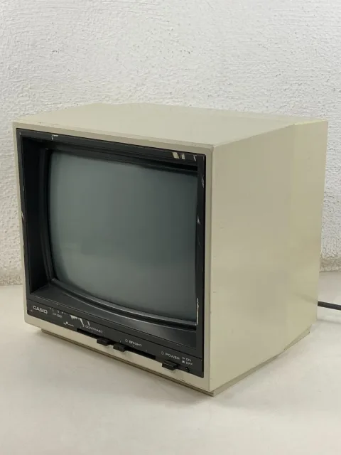 Casio FP-1000 Personal Computer with Casio FP-1001 Monitor CRT