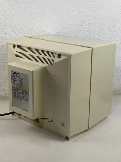Casio FP-1000 Personal Computer with Casio FP-1001 Monitor CRT