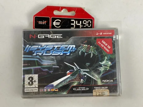 System Rush Nokia N-gage Game Nokia Italy 5 languages