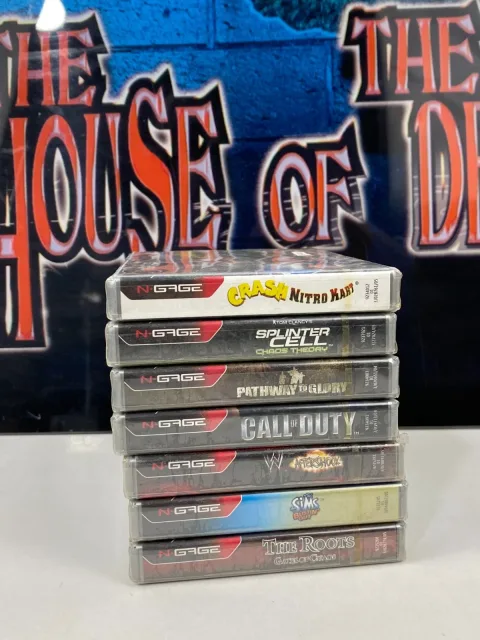 Roots Gates of Chaos Crash WWE Pathway Call of Duty Nokia N-gage Game