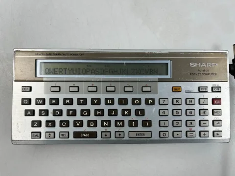 Sharp PC-1500 Pocket Computer /Calculator Sharp CE-155 Memory Module 8K RAM